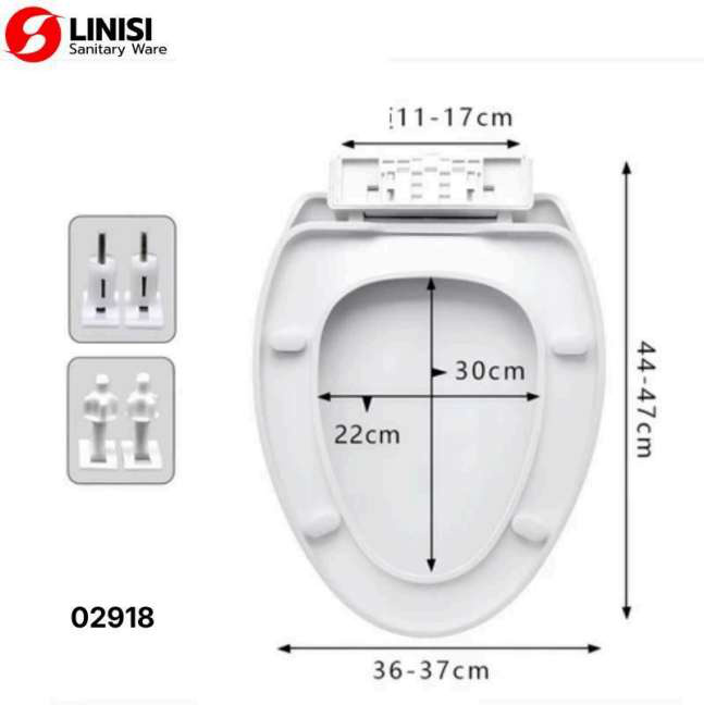 ฝาลองหนั้งโถ V soft close