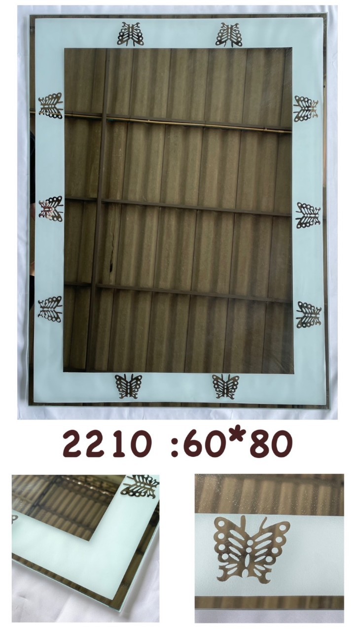 กระจก60*80 ซม.หนา5มม.